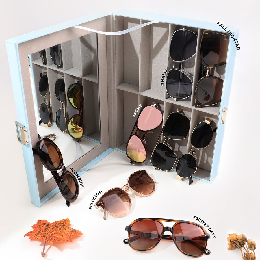 8 Pairs Sunglasses Gift Box